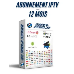 Abonnement IPTV 12 mois