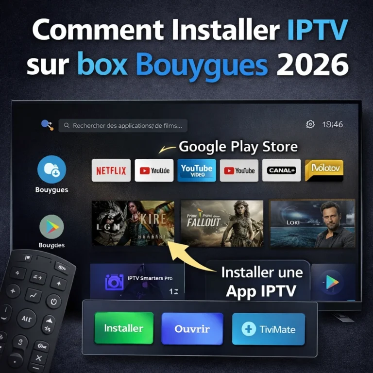 Comment Installer l’IPTV sur Box Bouygues